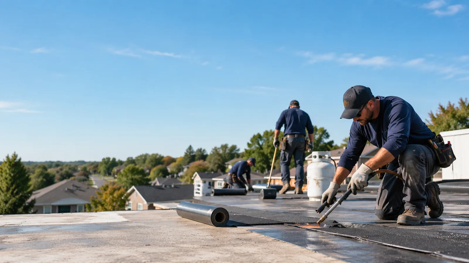 Flat Roof Leak Repair providers in Milroy, IN